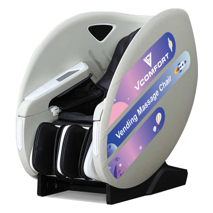 VComfort DreamVend Pro 3D Vending Massage Chair with Contactless Payment System
