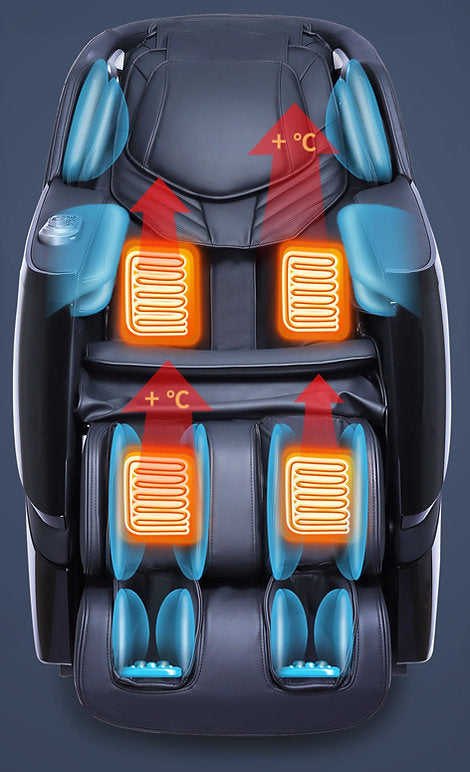 VComfort® Dreamliner 4D Hyperbolic SL Full Body Shiatsu Massage Chair Heat