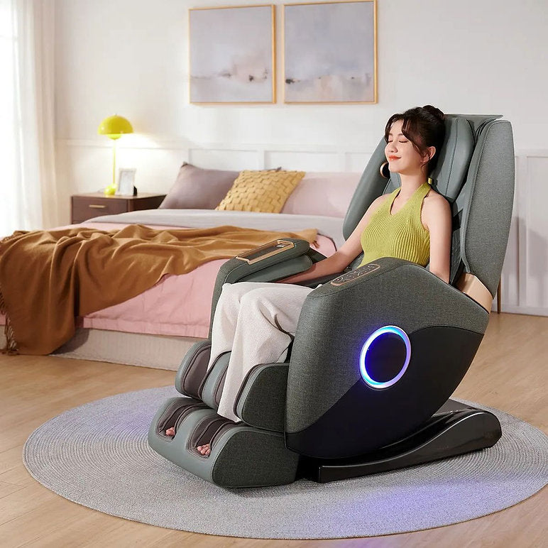 VComfort™ KALKOONA Max Luxury SL 3D Electric Shiatsu Zero Gravity Massage Chair Grey