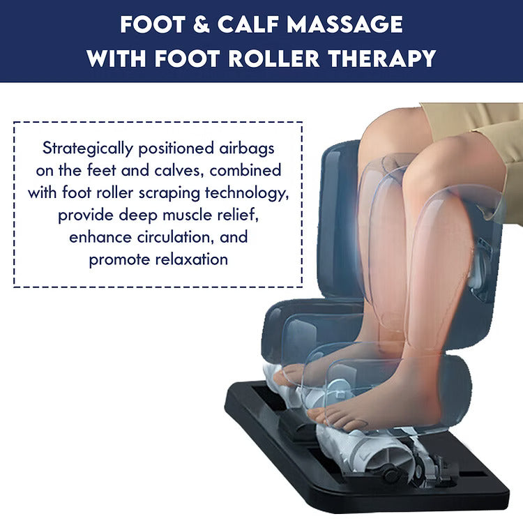 VComfort® MeDiFiT Pro Shiatsu Full Body Zero Gravity Massage Chair- 2025 Version- Foot and Calf Massage